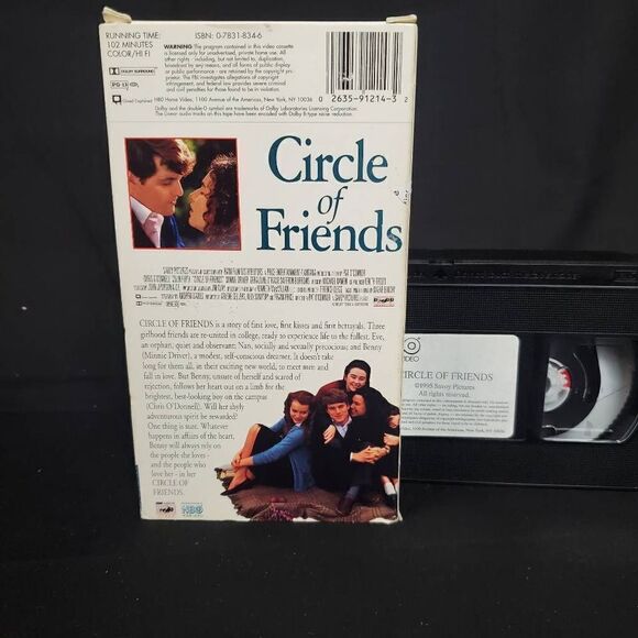 Circle of Friends, 1995 Film VHS ‧ Drama/Romance - Picture 2 of 2